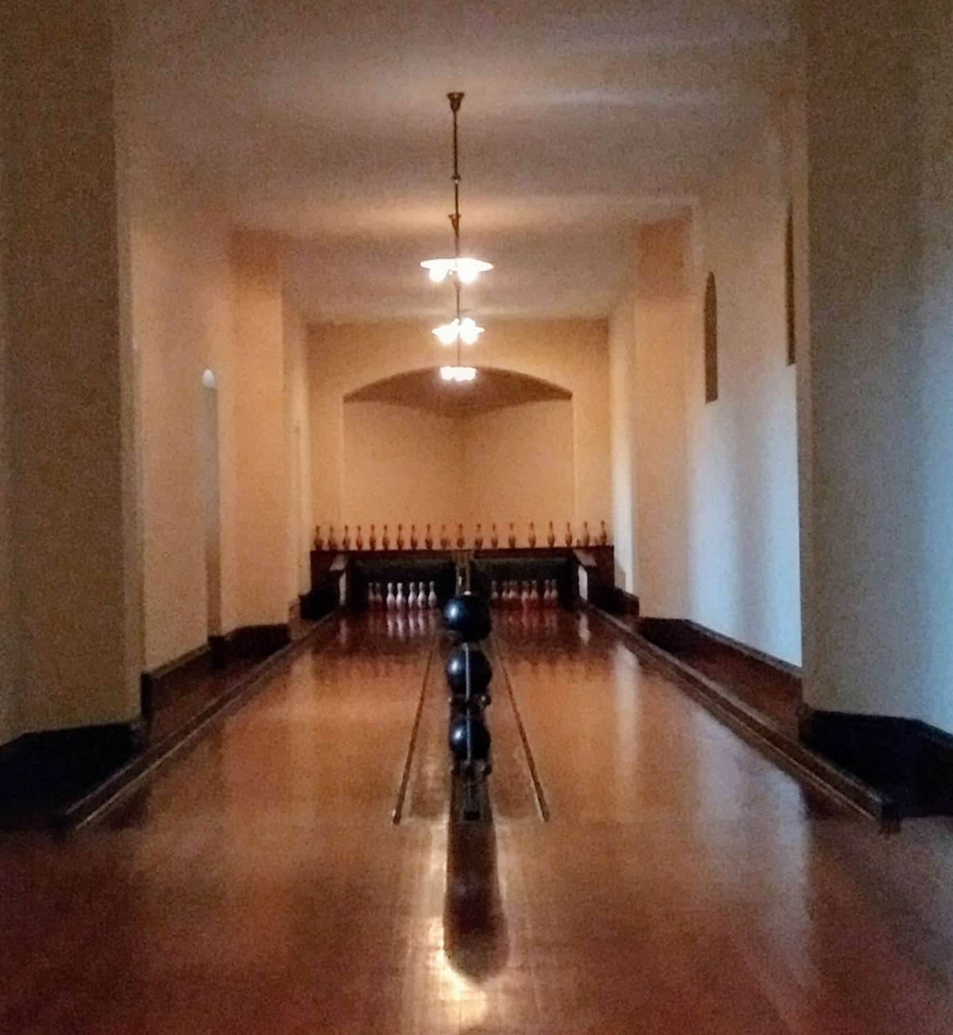 Private bowling alley
